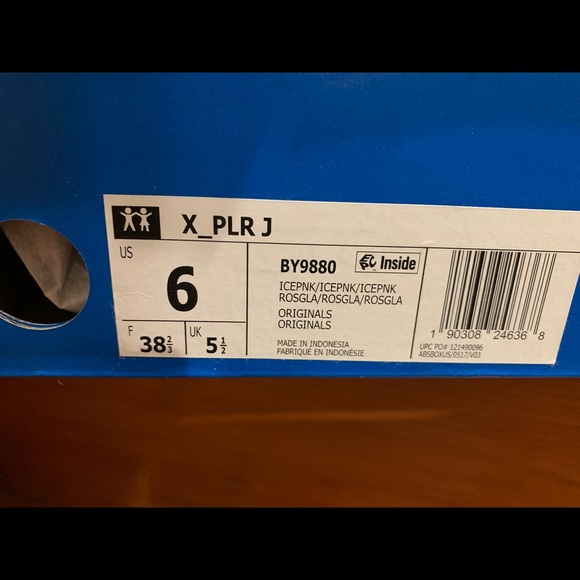 Grade School Originals X_PLR Icy Pink BY9880 - Picture 5 of 6